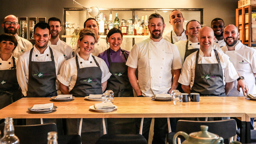 Chefs at Adam Byatt Academy- Investors in People Gold Award