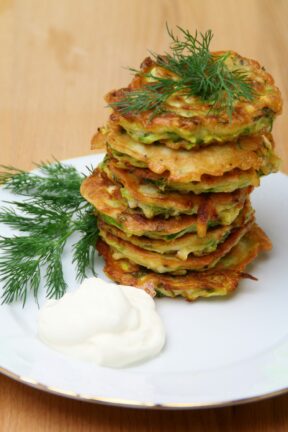 Courgette Fritters