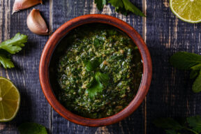 wild garlic salsa