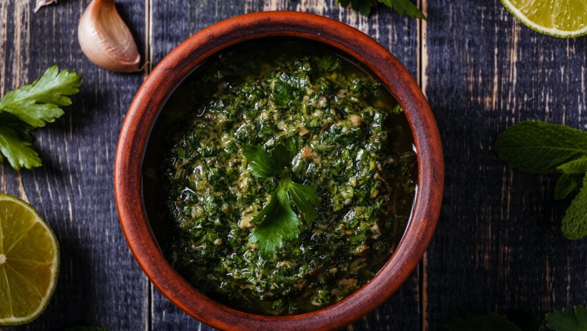 wild garlic salsa