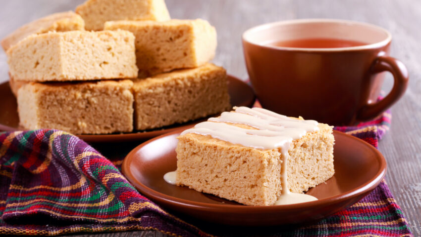 miso and white chocolate blondies