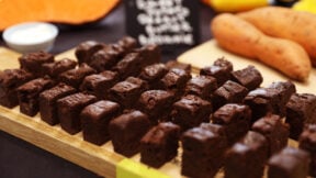 Sweet potato brownie