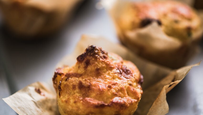 Waste cheese and mushroom cornbread